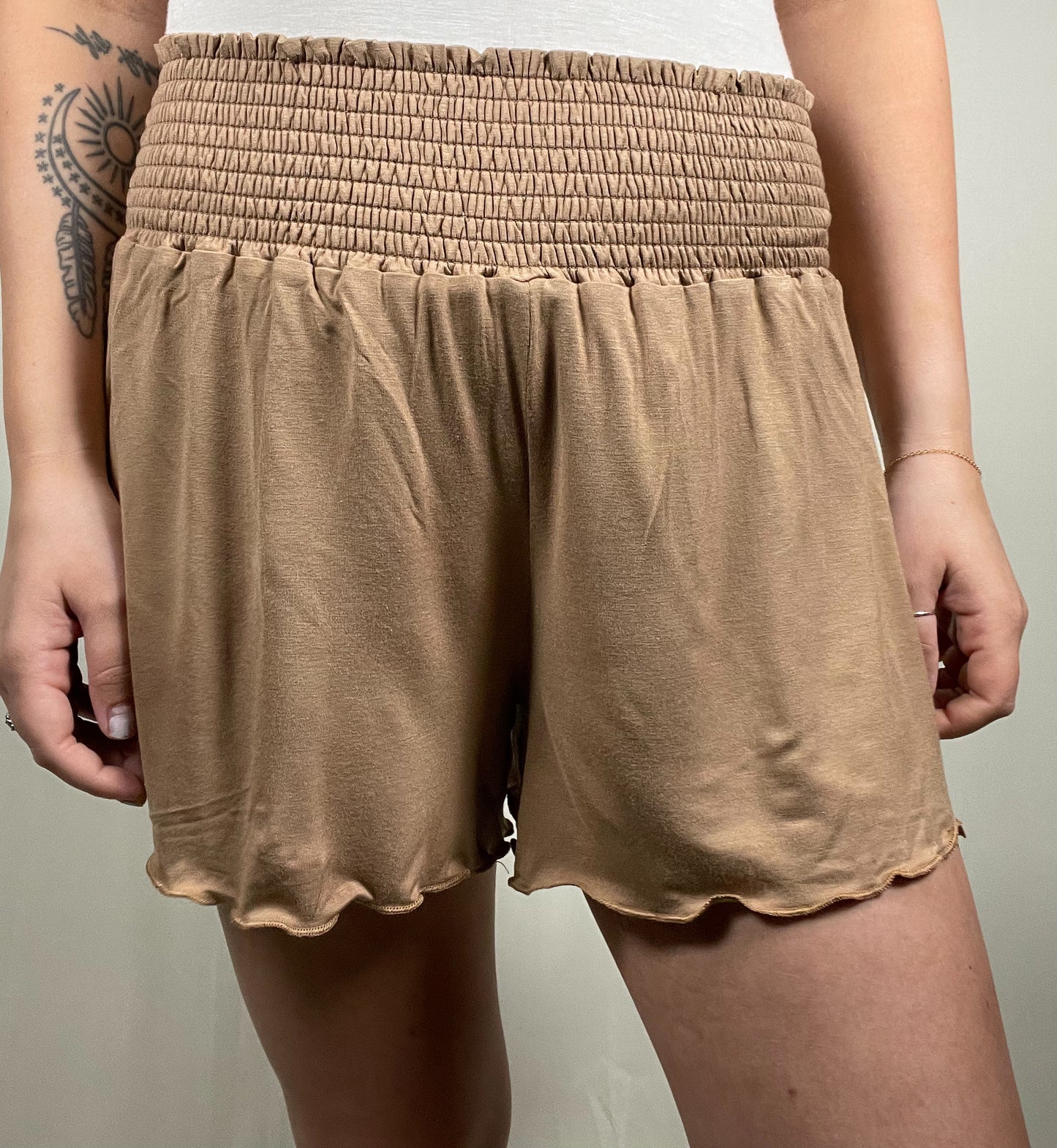 Lacey Smocked Shorts