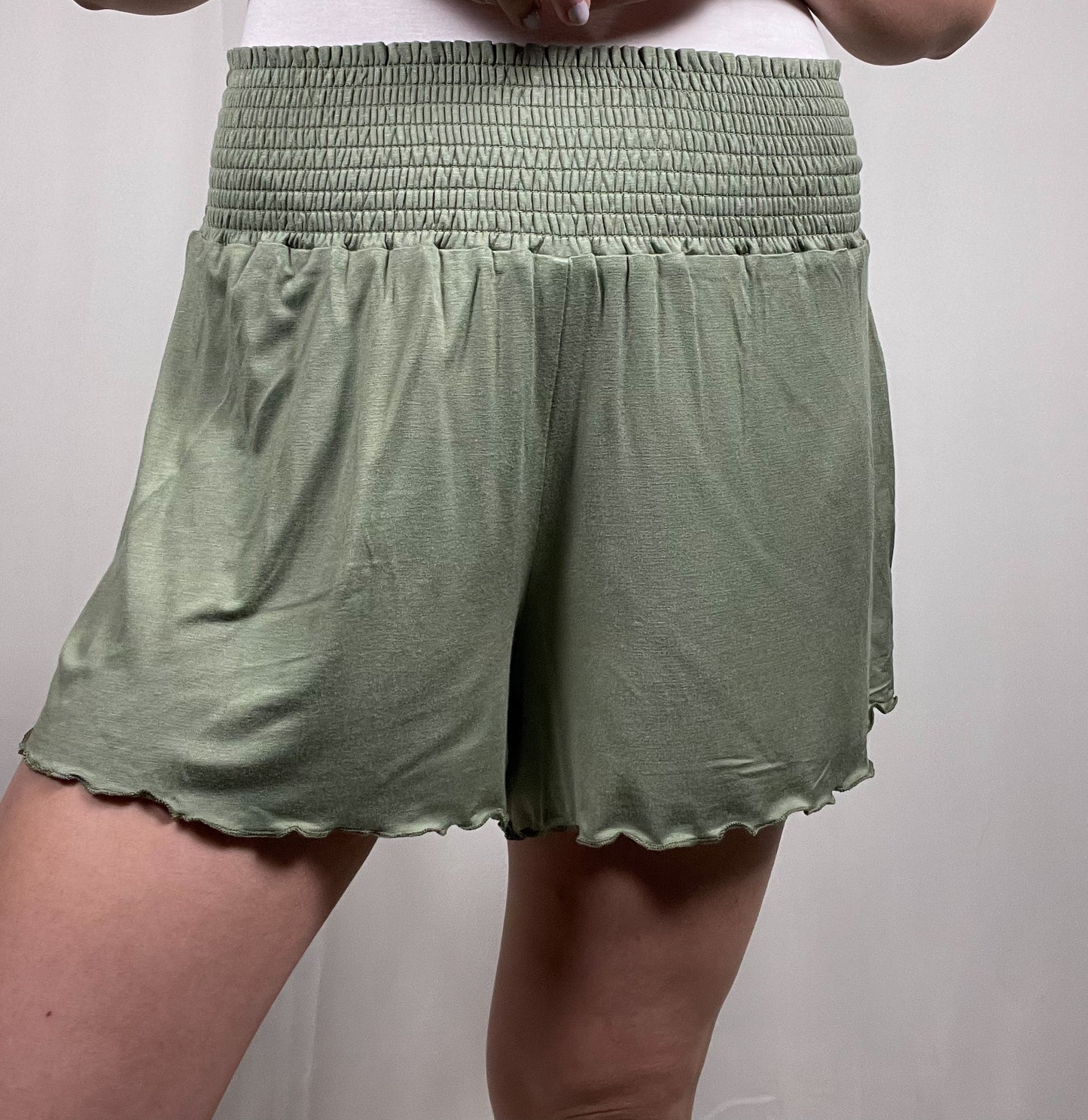 Lacey Smocked Shorts